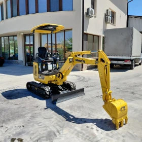 Багер Komatsu PC18MR-3  САМО НА 800 мч, Практически НОВ, снимка 7