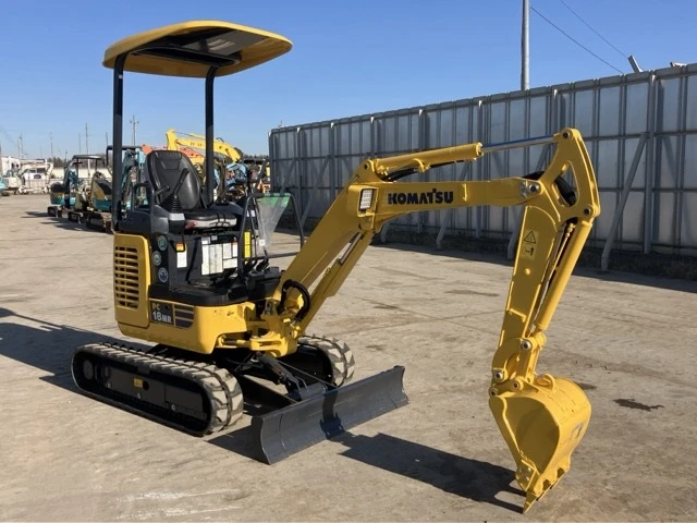 Багер Komatsu PC18MR-3 - РАЗШИРЯЕМИ ВЕРИГИ - ОЧАКВАН 14.04.2026!, снимка 2 - Индустриална техника - 52887415