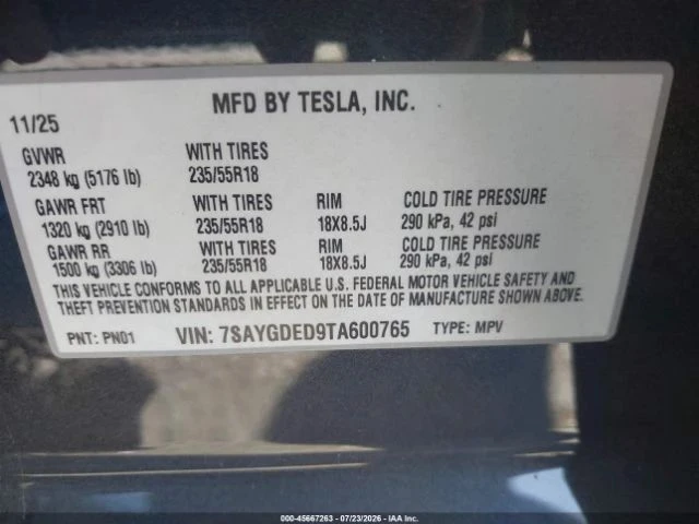 Tesla Model Y, снимка 9 - Автомобили и джипове - 56689534