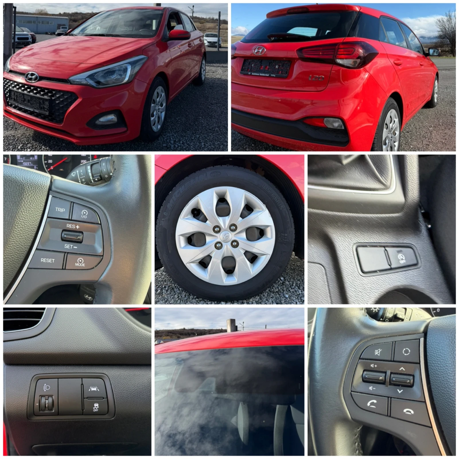 Hyundai I20 1.2i FACELIFT EURO 6D TUV COC SERVICE BOOK | Mobile.bg   9