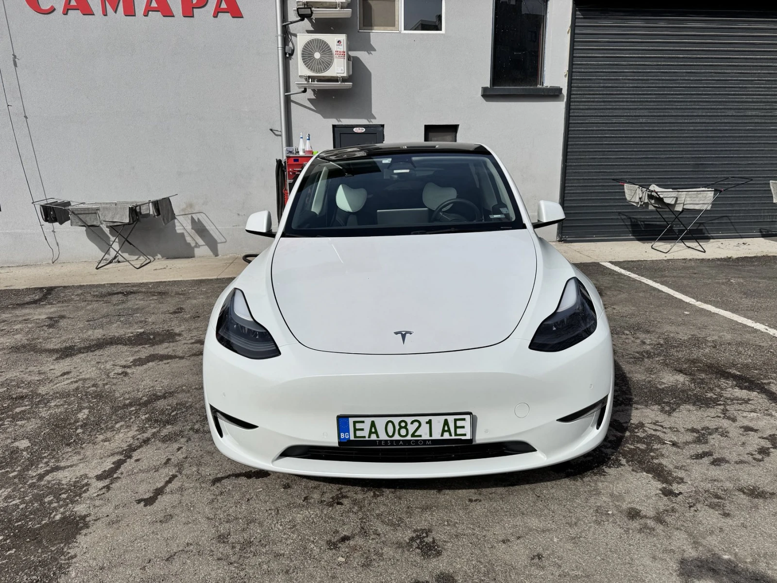 Tesla Model Y Long Range AWD Европейска, снимка 2 - Автомобили и джипове - 53760594
