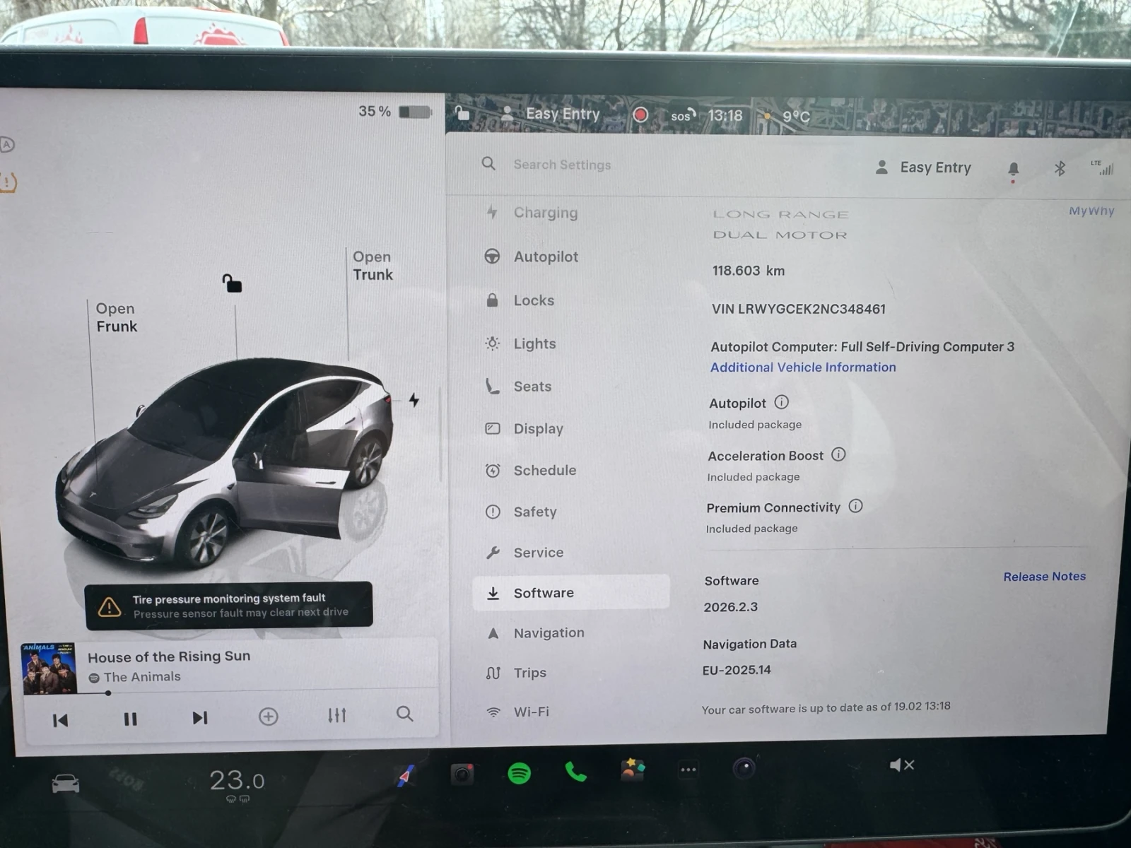 Tesla Model Y Long Range AWD Европейска, снимка 12 - Автомобили и джипове - 53760594