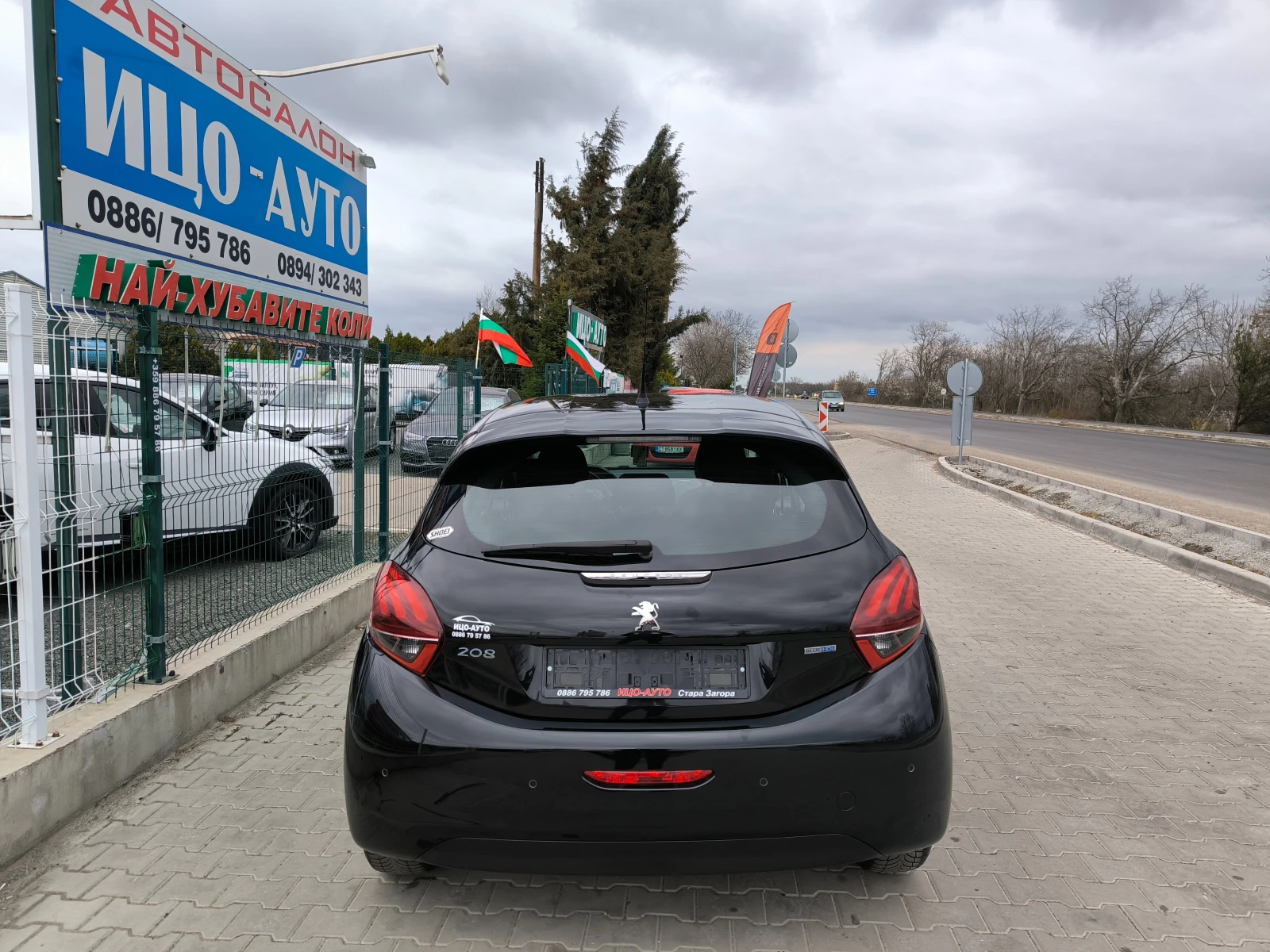 Peugeot 208 1, 6 HDi-90k.c.HABИ, LED, FACELiFT, EBPO 6B!