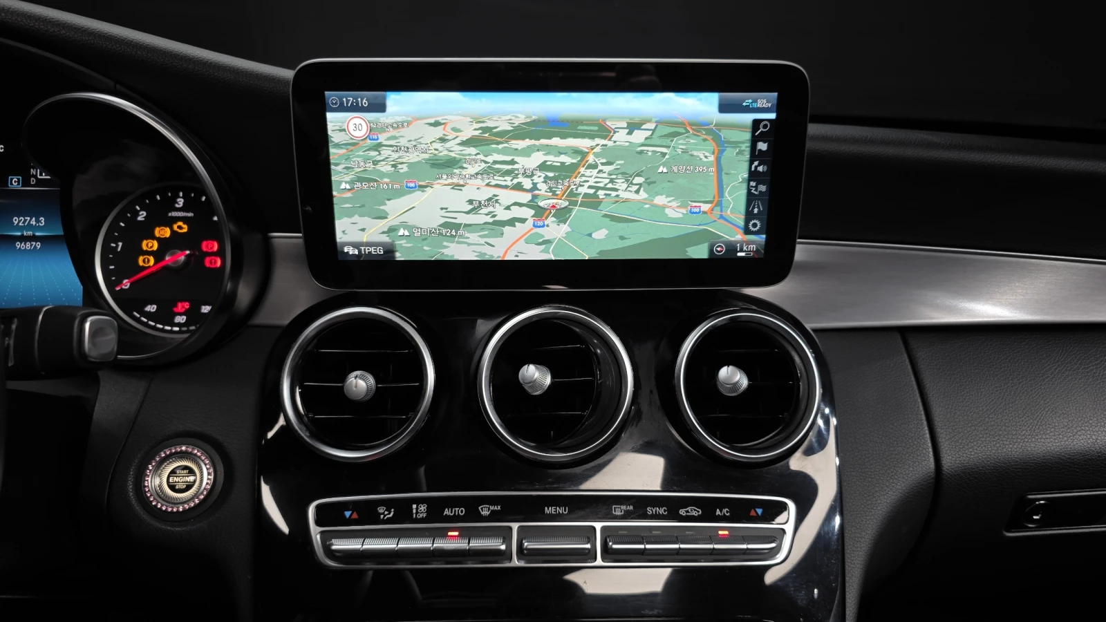 Mercedes-Benz C 220 HUD BLIND SPOT ��� ������ ����* encareu.com | Mobile.bg � ����������� 14