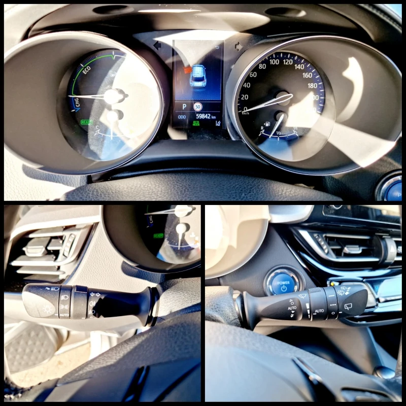 Toyota C-HR 1.8/HYBRID/DISTRONIC/LANE-ASSST/РЕАЛНИ КМ./, снимка 13 - Автомобили и джипове - 48392275