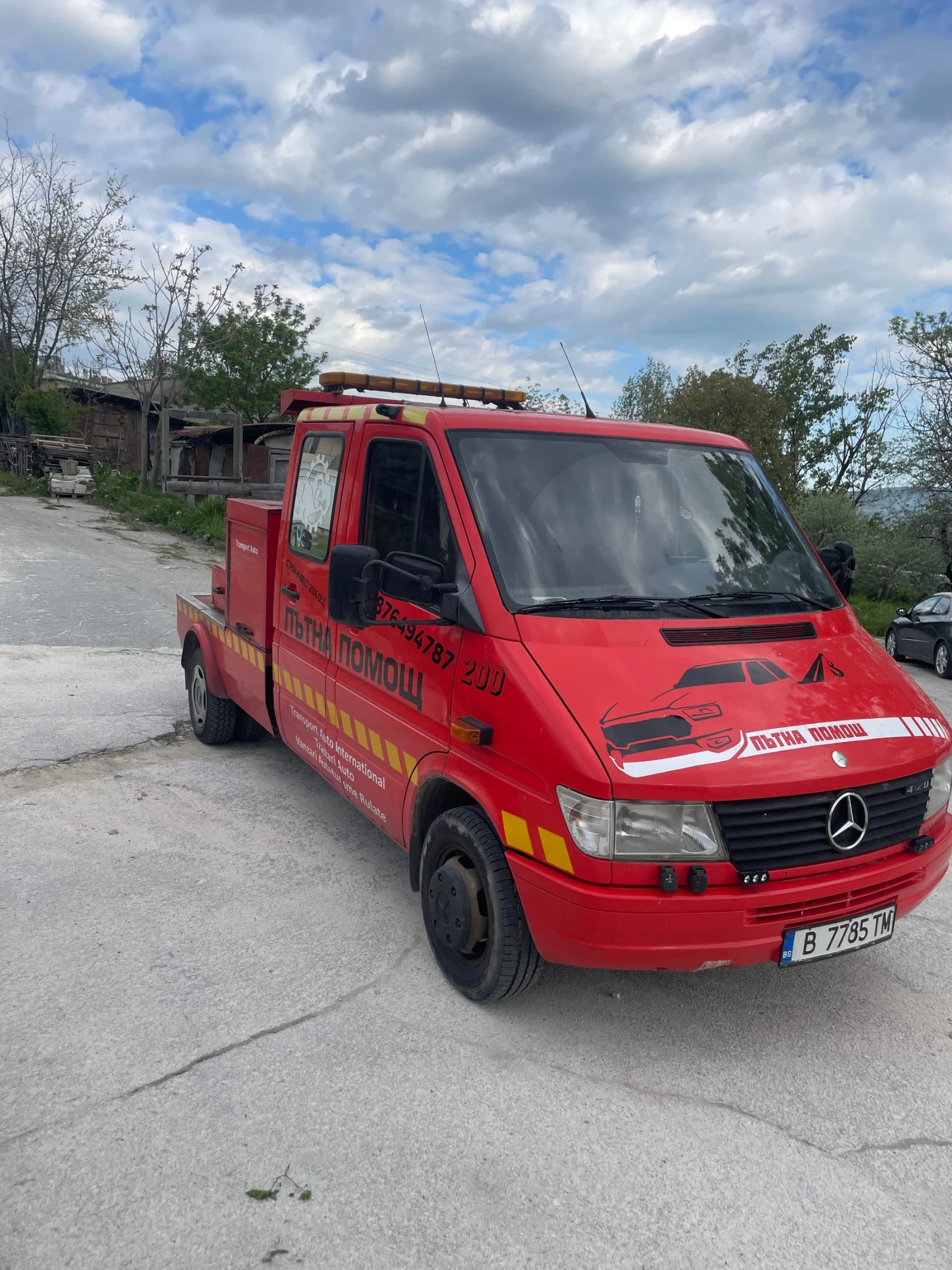 Mercedes-Benz 412 Mercedes-Sprinter 412 Репатрак категория Б