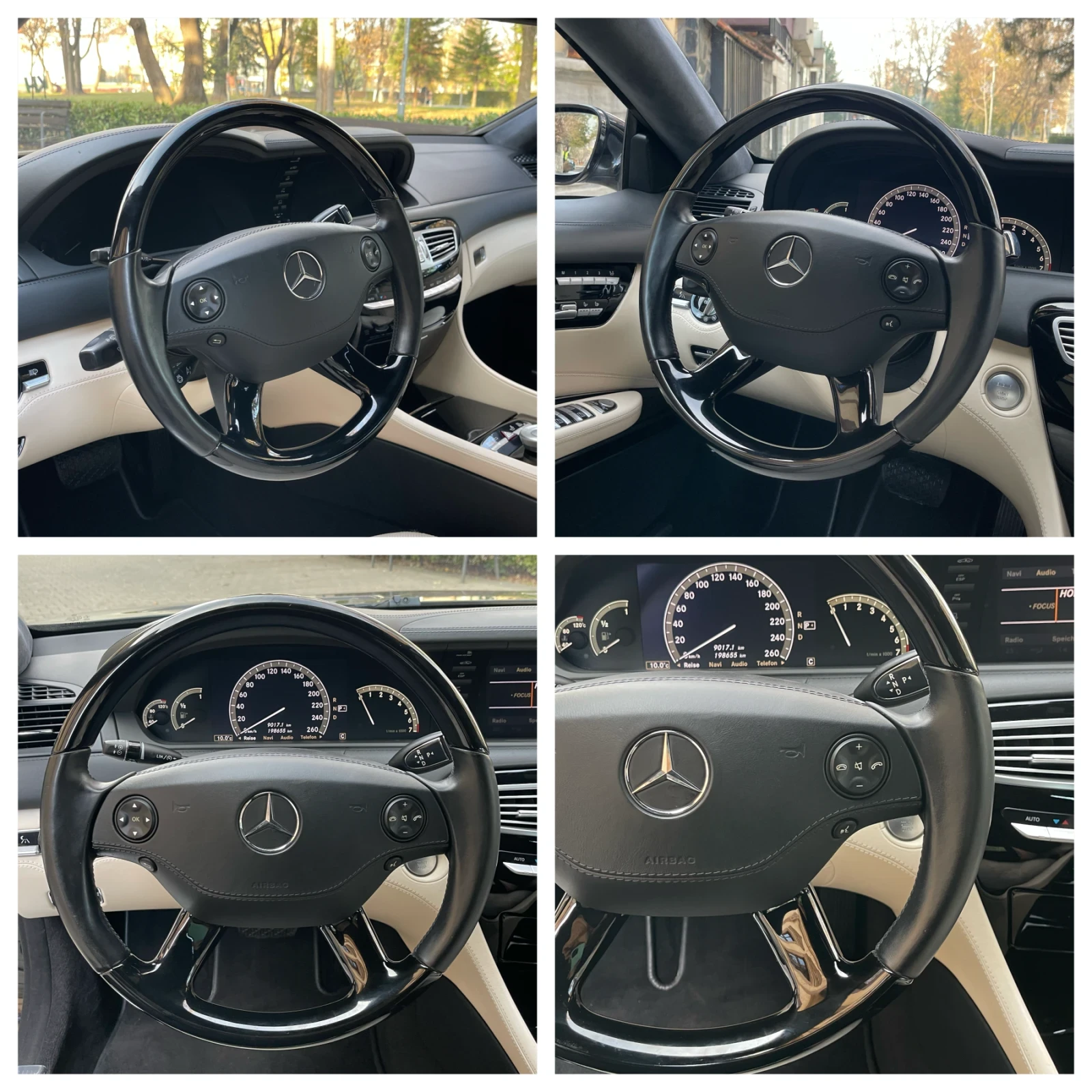 Mercedes-Benz CL 500 #V8#388KC#DESIGNO#198655KM! - изображение 7