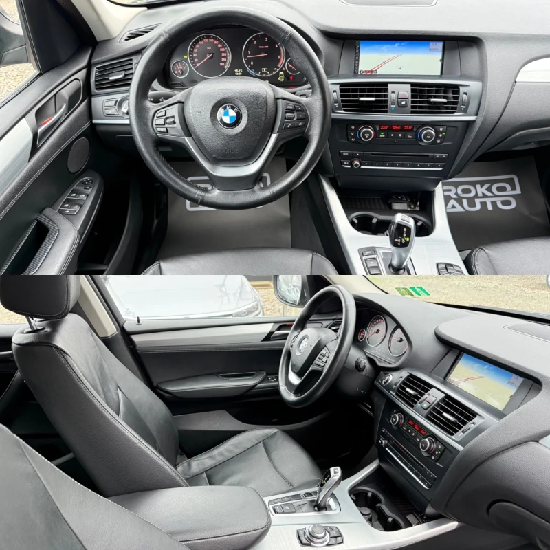 BMW X3 3.0D/100% РЕАЛНИ 147717 км/NAVI/LED/АВТОМАТ/КОЖА/ , снимка 11 - Автомобили и джипове - 52631741