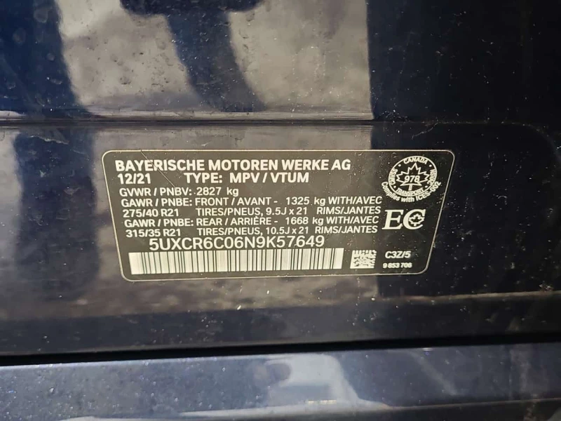 BMW X5 XDRIVE40I  CARFAX, снимка 7 - Автомобили и джипове - 53518322