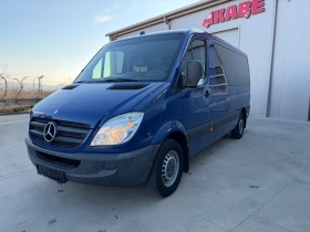 Mercedes-Benz Sprinter 313 9-МЕСТЕН!3-БРОЯ!2xКЛИМА!ТОП!, снимка 3 - Бусове и автобуси - 53648283
