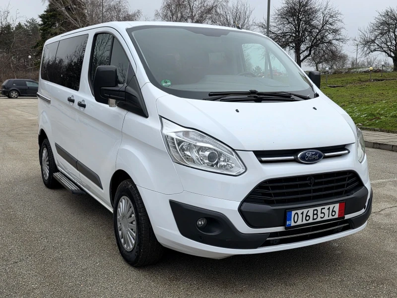 Ford Transit Custom Пътник 8+ 1 , Климатик, Сервизна история. , снимка 4 - Бусове и автобуси - 53432919