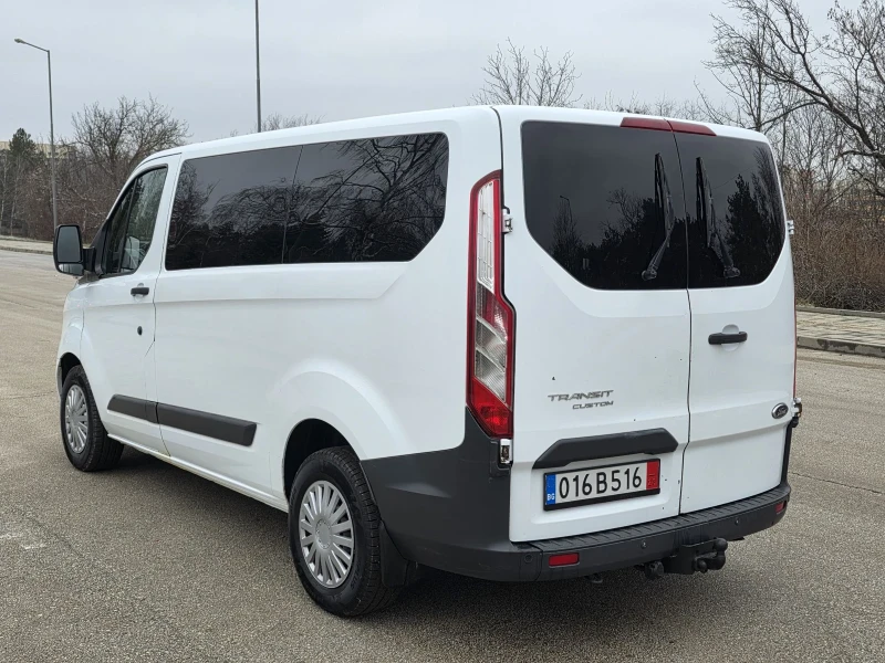 Ford Transit Custom Пътник 8+ 1 , Климатик, Сервизна история. , снимка 7 - Бусове и автобуси - 53432919