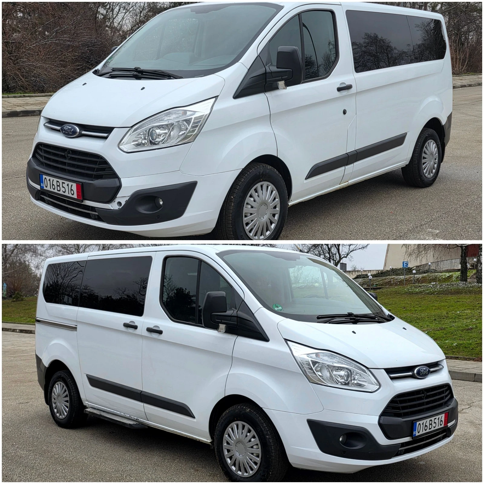 Ford Transit Custom Пътник 8+ 1 , Климатик, Сервизна история.  - изображение 8