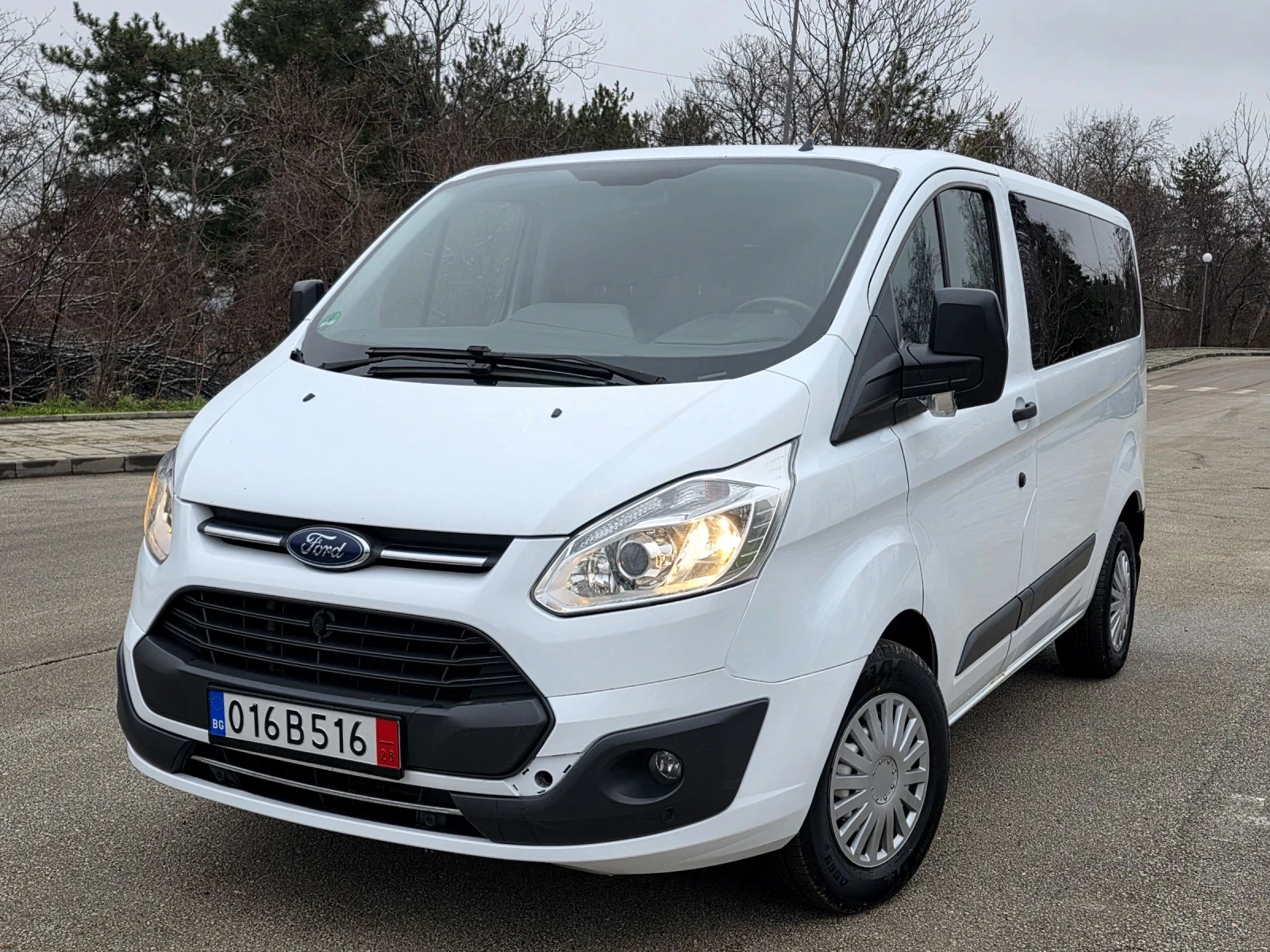 Ford Transit Custom Пътник 8+ 1 , Климатик, Сервизна история.  - изображение 3