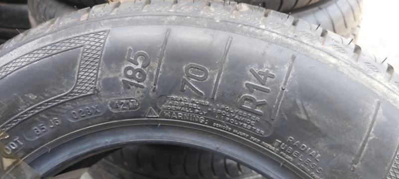 Гуми Летни 185/70R14, снимка 6 - Гуми и джанти - 35501286