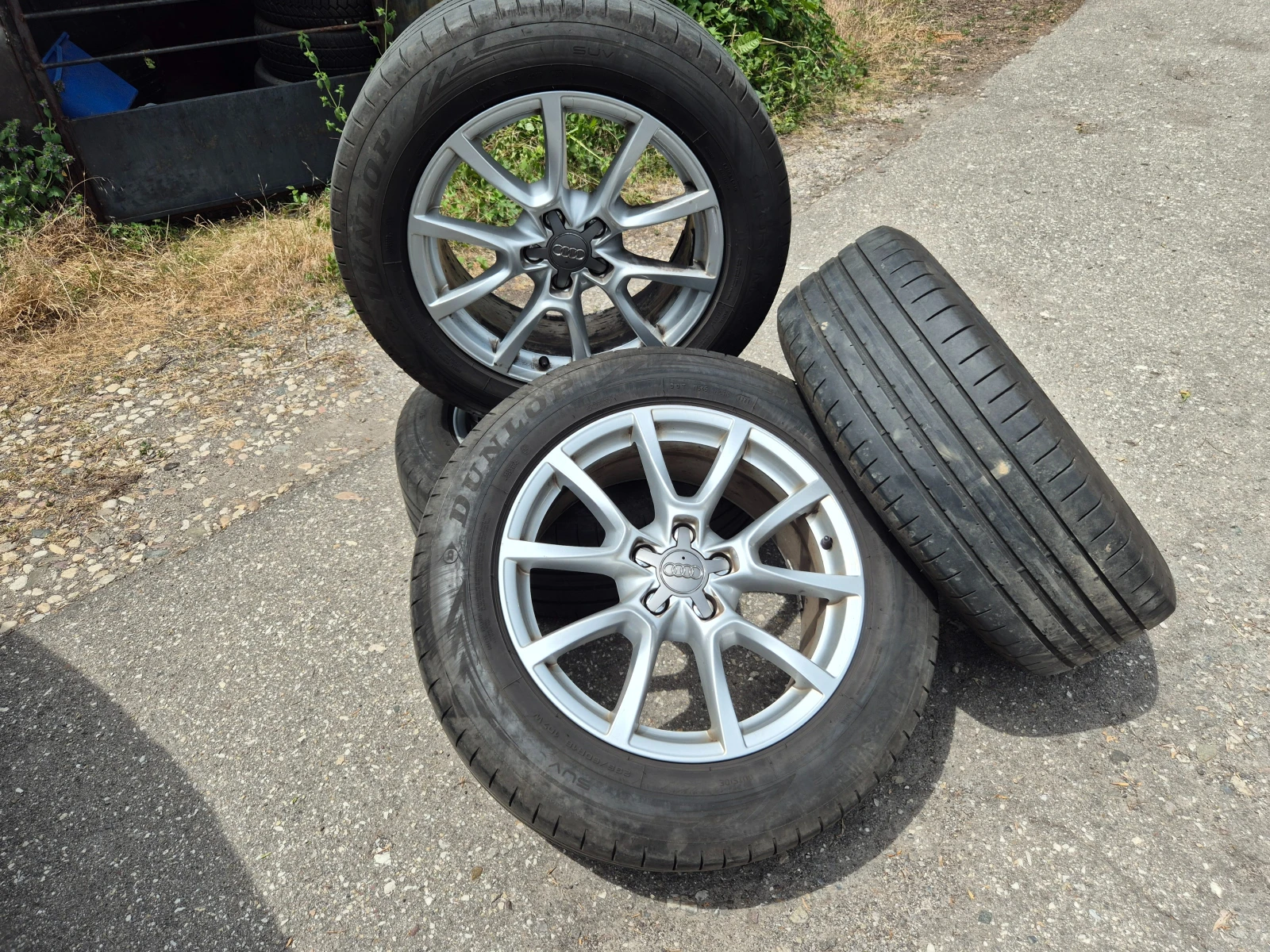 Гуми с джанти Dunlop 235/60R18, снимка 5 - Гуми и джанти - 55016316