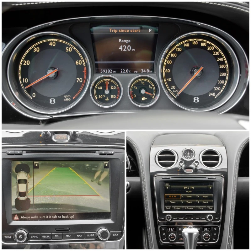 Bentley Continental gt 575hp 59km, снимка 15 - Автомобили и джипове - 46463229