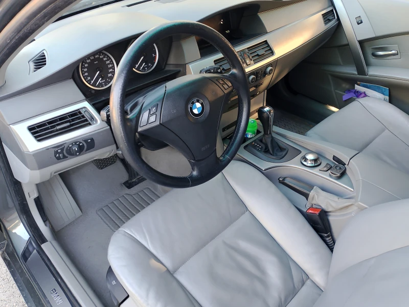 BMW 530 Автомат, кожа, навигация, снимка 6 - Автомобили и джипове - 47326709