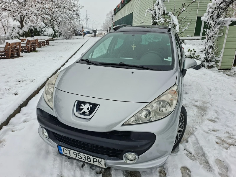 Peugeot 207 1.4 Клима Панорама топ, снимка 2 - Автомобили и джипове - 53445052