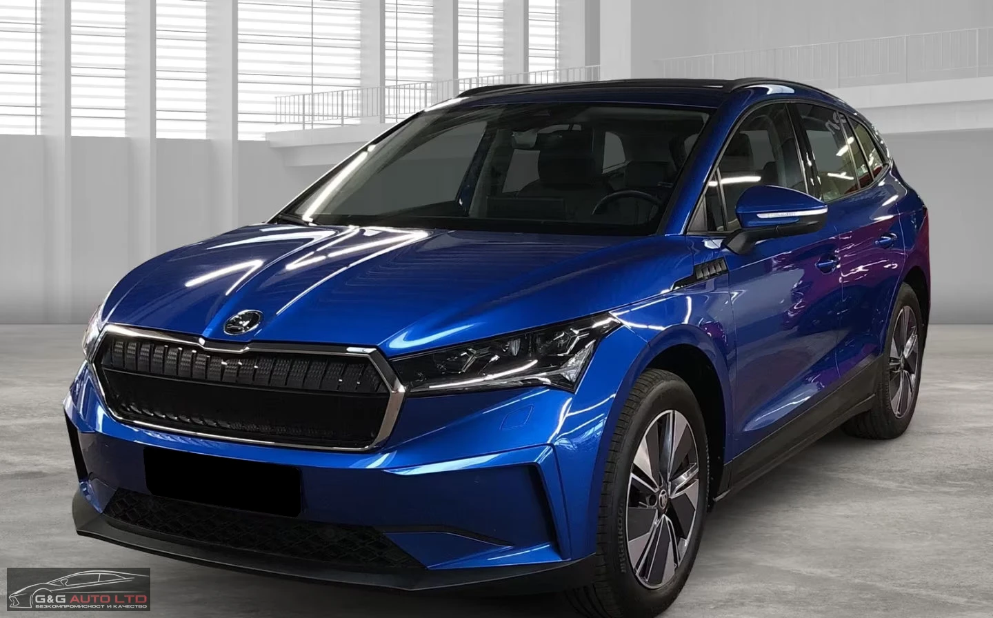 Skoda Enyaq 60/179HP/NAVI/MATRIX/CAM/ACC/CPLAY/DIGI/AMBI/246g, снимка 1