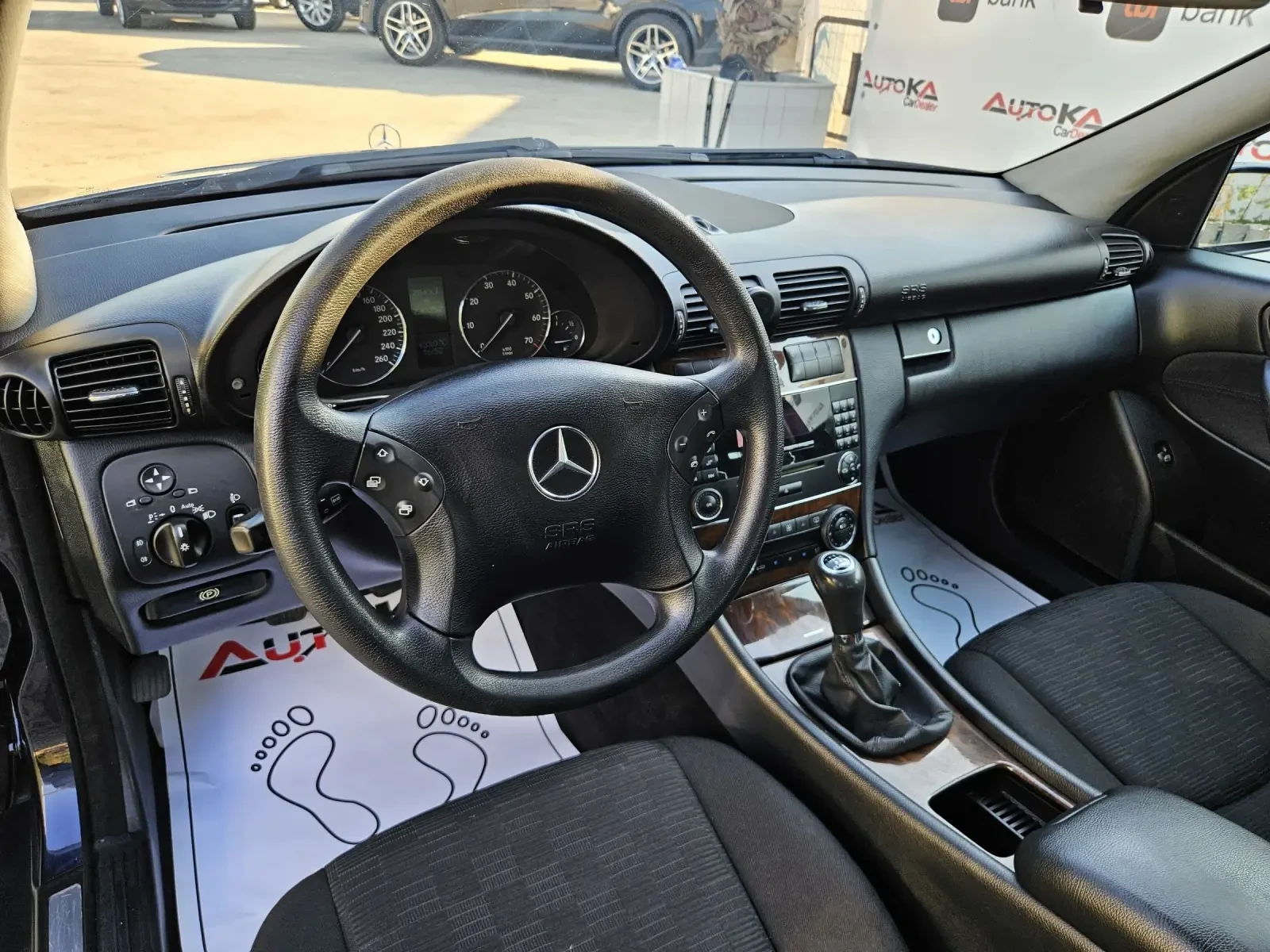 Mercedes-Benz C 180 1.8Kompressor-143кс= 6СКОРОСТИ= FACELIFT= КАТО НОВ - изображение 8