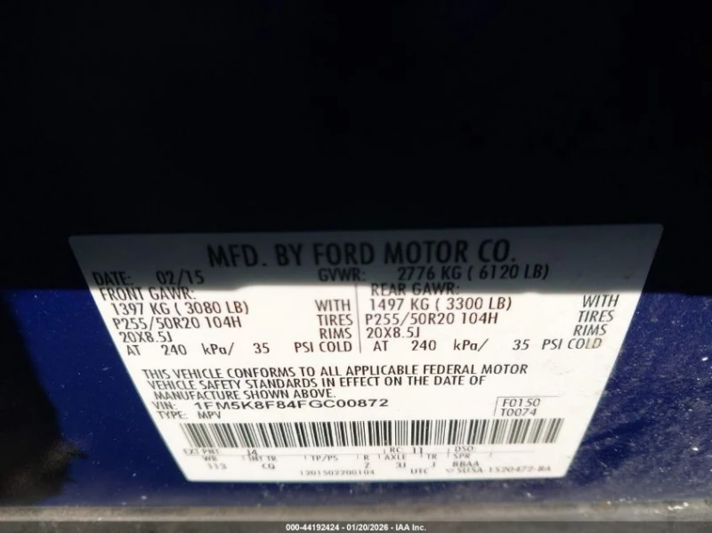 Ford Explorer 3.5l Limited, снимка 9 - Автомобили и джипове - 53576740