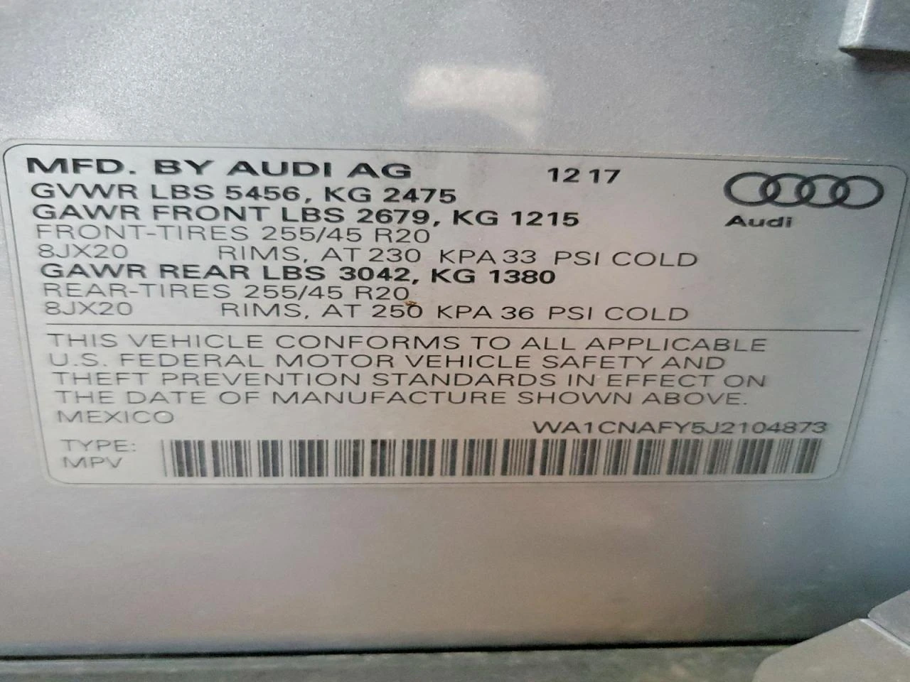 Audi Q5 2.0l Prestige, снимка 13 - Автомобили и джипове - 54726057