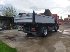 Mercedes-Benz Atego 1222 Тристранен самосвал с Кран , снимка 12