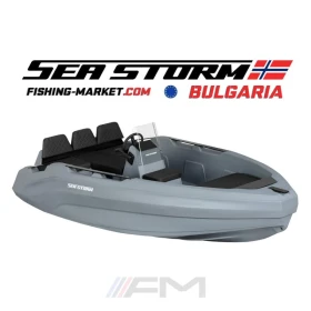 Лодка Собствено производство SeaStorm 14 HDPE Advantage - 4.27 m - светло сива, снимка 1