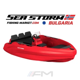 Лодка Собствено производство SeaStorm 14 HDPE Advantage - 4.27 m - светло сива, снимка 3