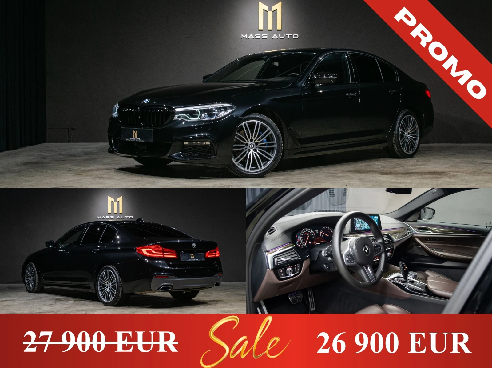 BMW 530 d/xDrive/MPack/РеаленПробег/Сервизна история