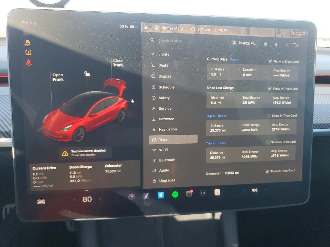 Tesla Model 3 * AWD* KEYLESS* ПАНО* КАМЕРА* 360* , снимка 9 - Автомобили и джипове - 53977979