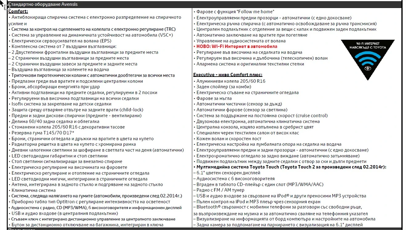 Toyota Avensis, снимка 17 - Автомобили и джипове - 55250082