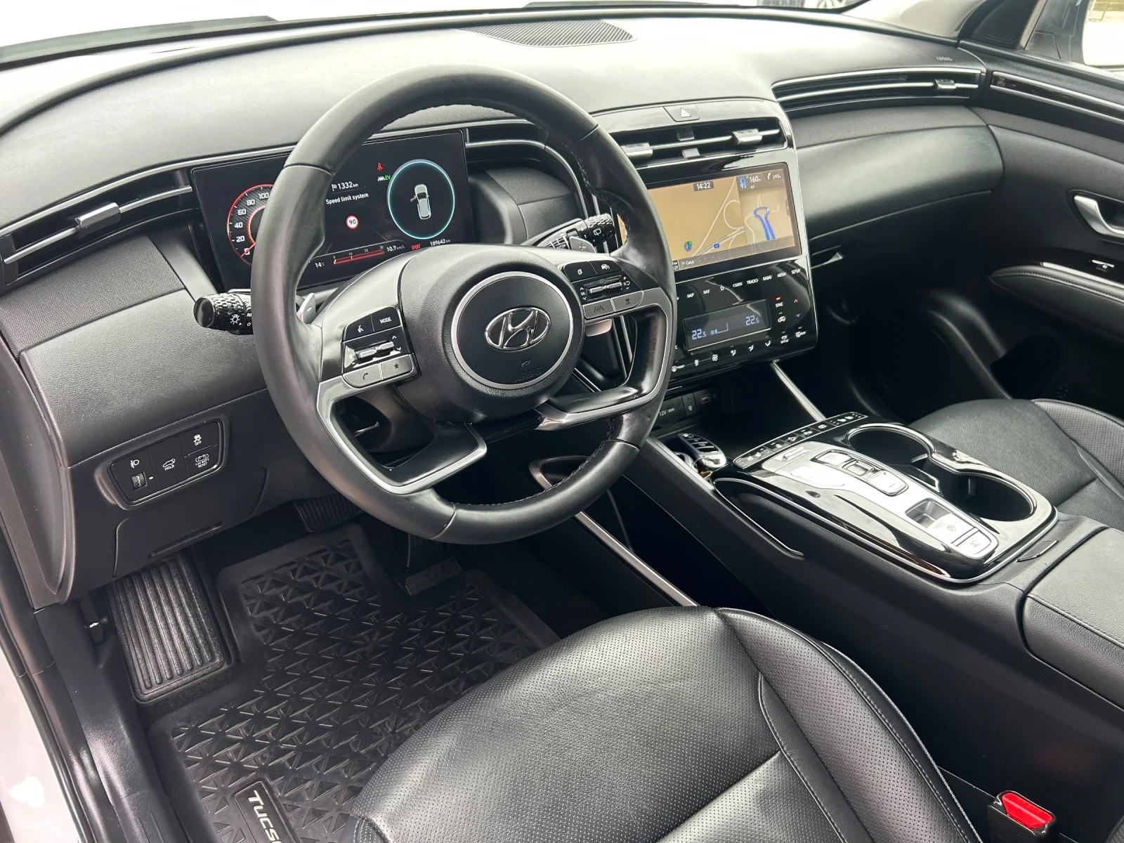 Hyundai Tucson * 1.6i* 230к.с* Excellence* HYBRID* FULL*  - изображение 6