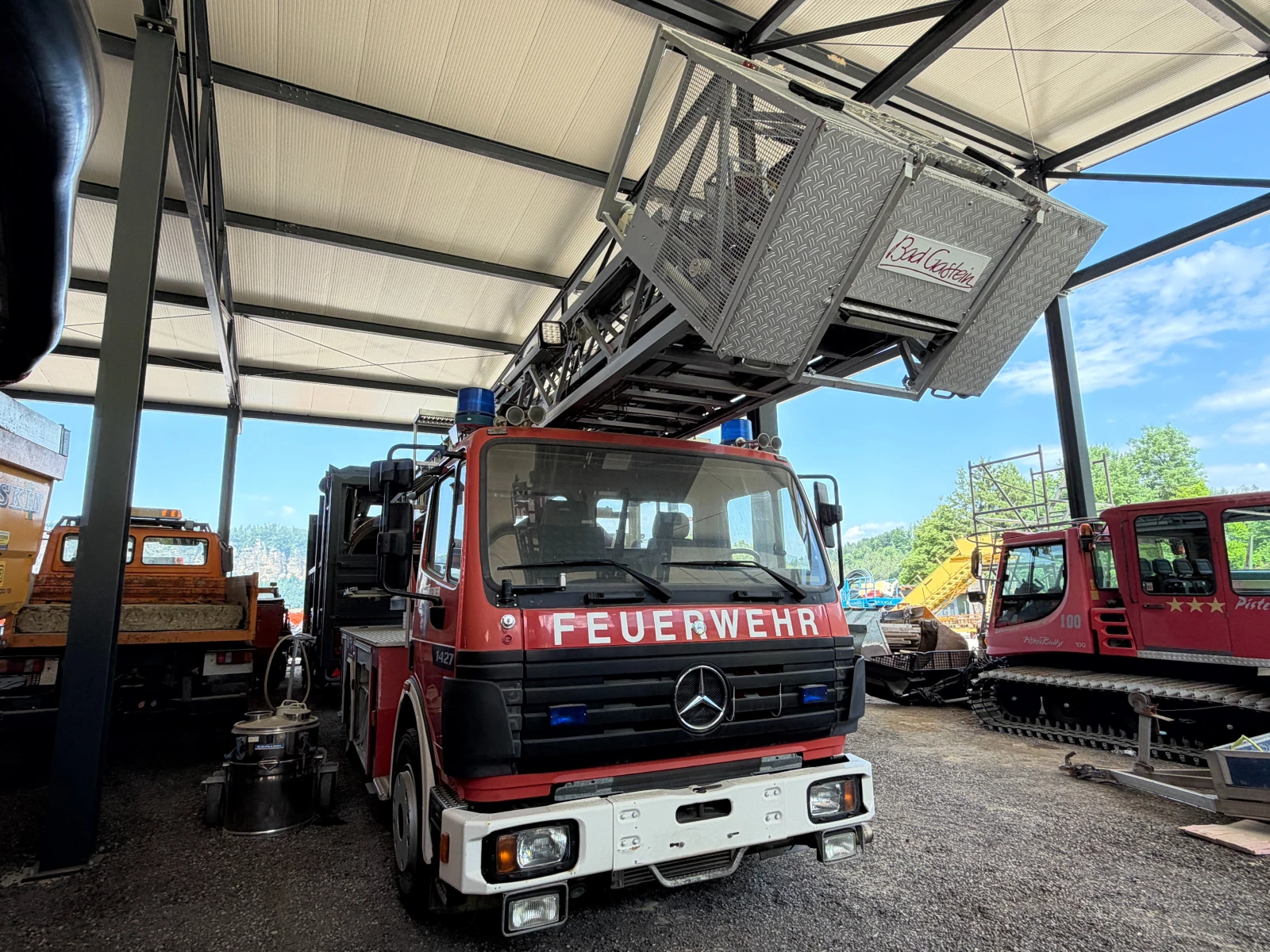 Автовишка Mercedes-Benz Автовишка-27 Метра, Нов внос, снимка 15 - Индустриална техника - 54670540