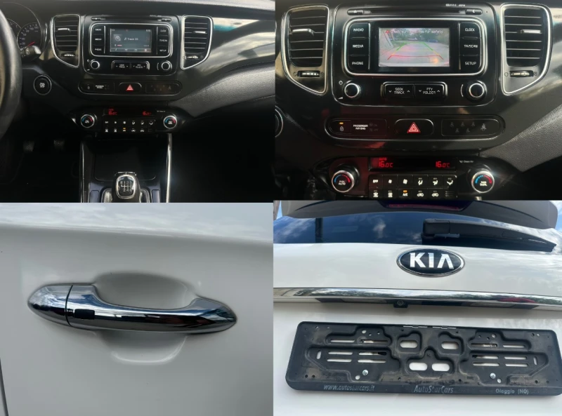 Kia Carens 1.7 CRDi, 7-места, Keyless, Задна Камера 6-скорост, снимка 15 - Автомобили и джипове - 52042388