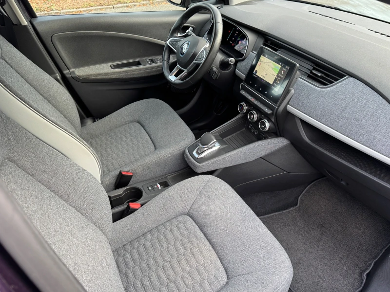 Renault Zoe 52kWh_CCS_Кам_Пр./Зад.пактр_Подгрев_SoH 96%_Сертиф, снимка 5 - Автомобили и джипове - 53185611