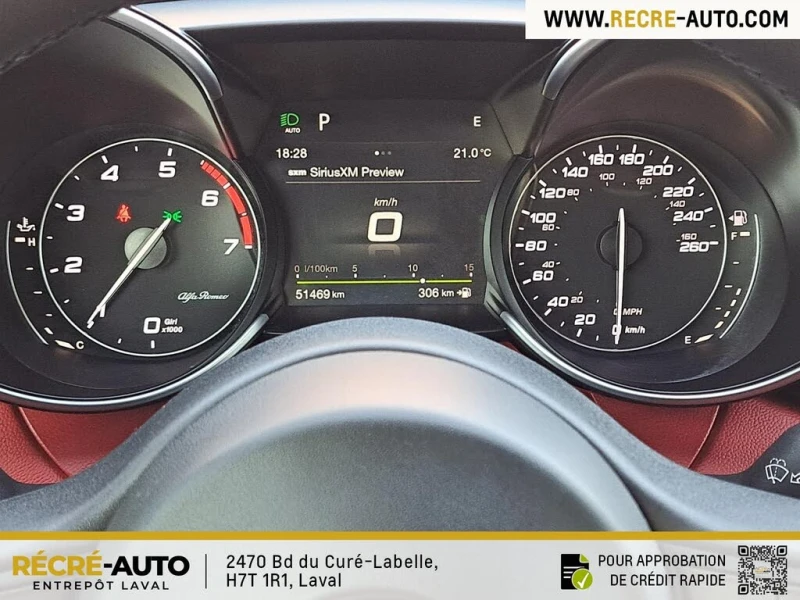 Alfa Romeo Giulia Ti Sport* CARFAX* АвтоКредит* (ЦЕНА ДО БГ), снимка 11 - Автомобили и джипове - 53244300