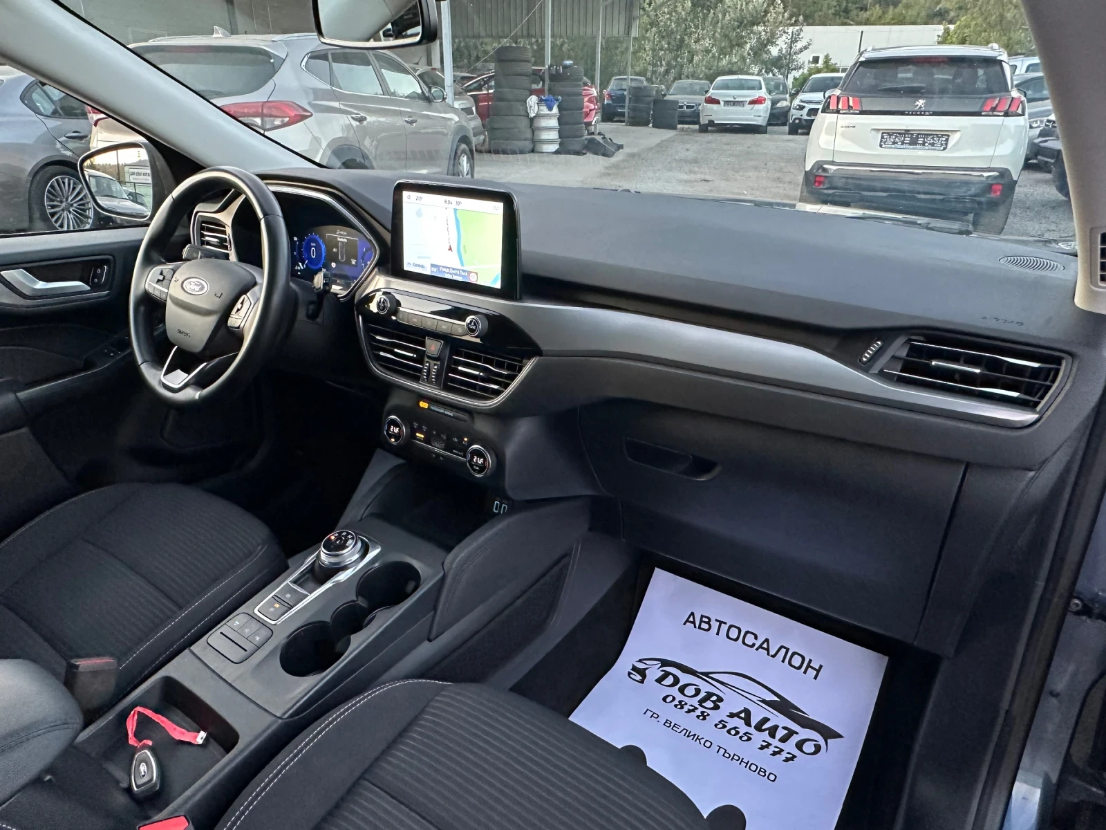 Ford Kuga 1.5TDCI-TITANIUM-АВТОМАТ-ЛЕД-НАВИ-КАМЕРА-ДИГИТАЛ, снимка 14 - Автомобили и джипове - 55739622