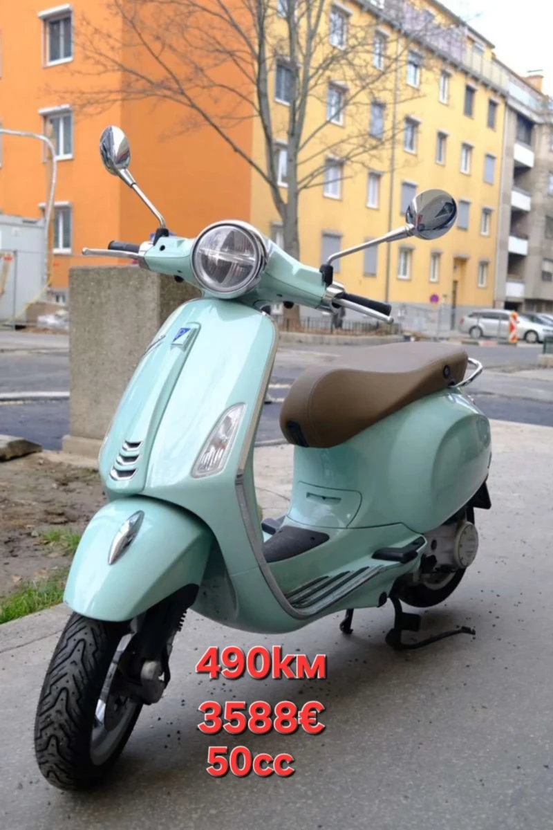 Vespa GTS Първи собственик! Като нов! 2500км., снимка 8 - Мотоциклети и мототехника - 52773852