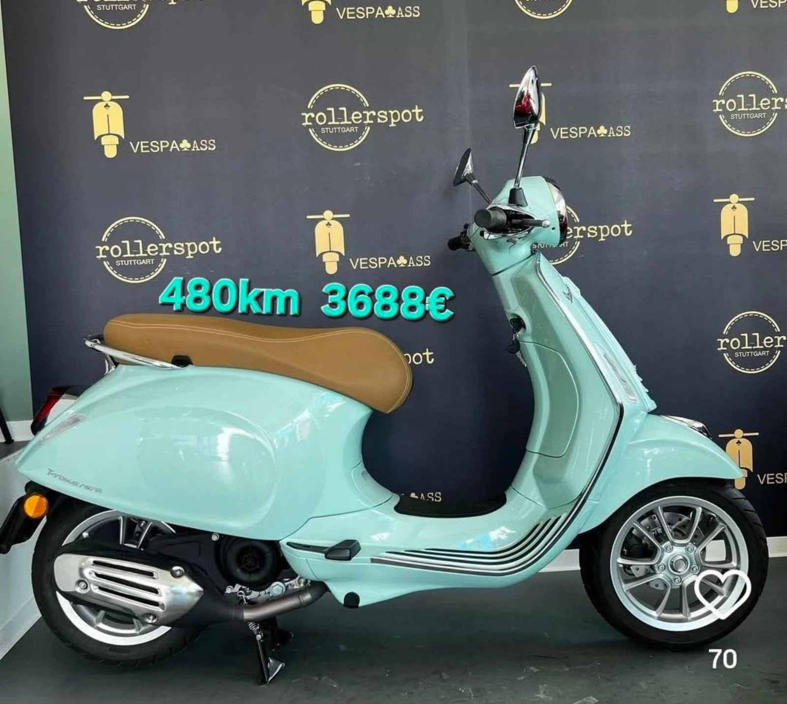 Vespa GTS Първи собственик! Като нов! 2500км., снимка 12 - Мотоциклети и мототехника - 52773852