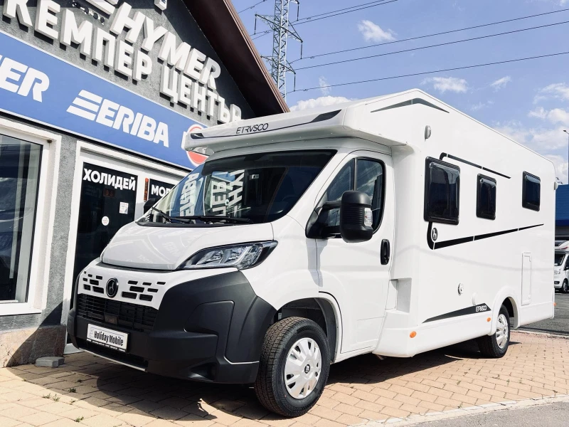 Кемпер HYMER / ERIBA Etrusco Т69SB KЛИМАТИК WEBASTO СОЛАР , снимка 3 - Каравани и кемпери - 51000150