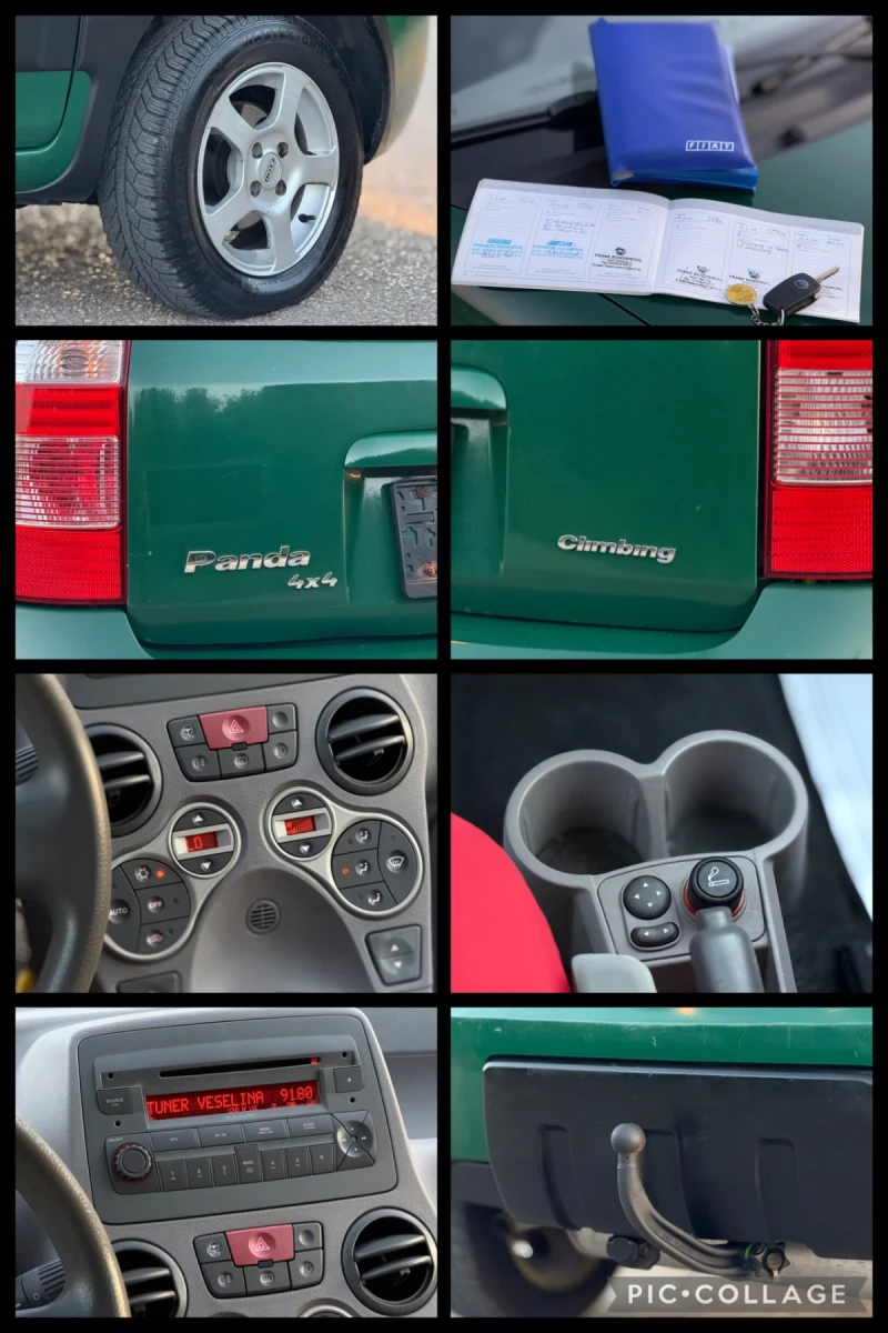 Fiat Panda 1.2i~60hp~4x4~CLIMBING, снимка 17 - Автомобили и джипове - 51527579