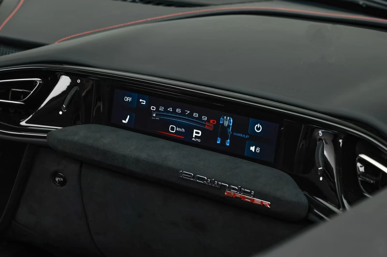 Ferrari 12 Cilindri spider CARBON / LIFT  /JBL / 360 / ROSSO IMOLA/ MATRIX, снимка 16 - Автомобили и джипове - 55069576