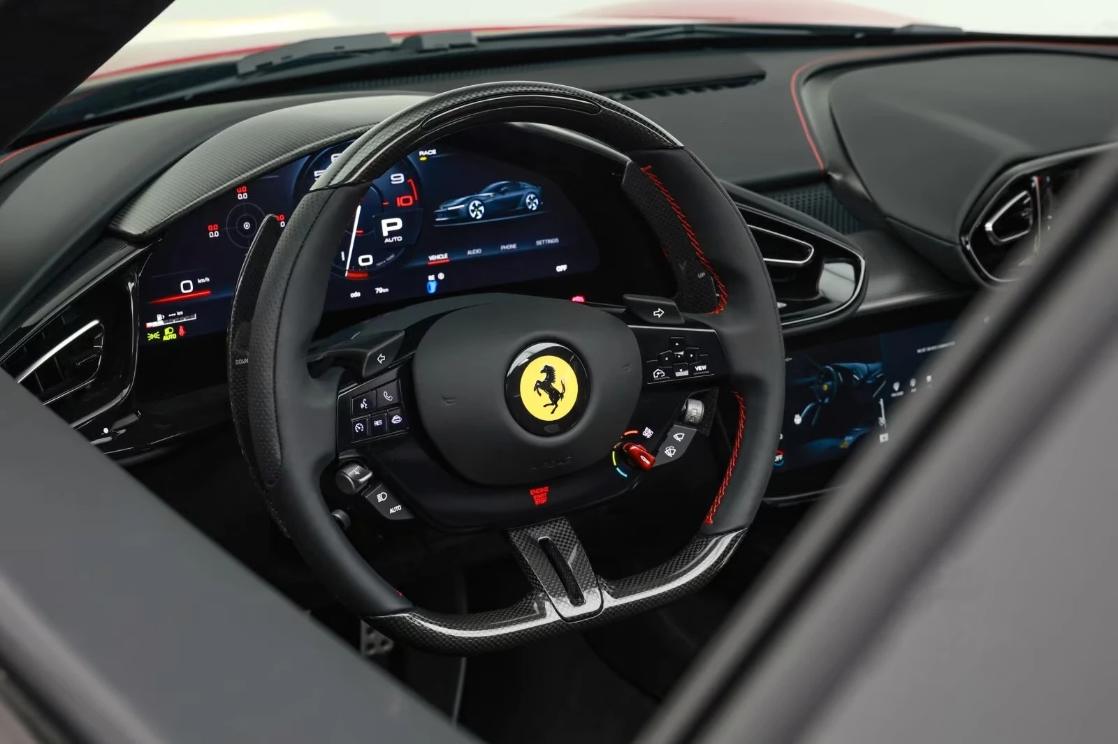 Ferrari 12 Cilindri spider CARBON / LIFT  /JBL / 360 / ROSSO IMOLA/ MATRIX, снимка 10 - Автомобили и джипове - 55069576