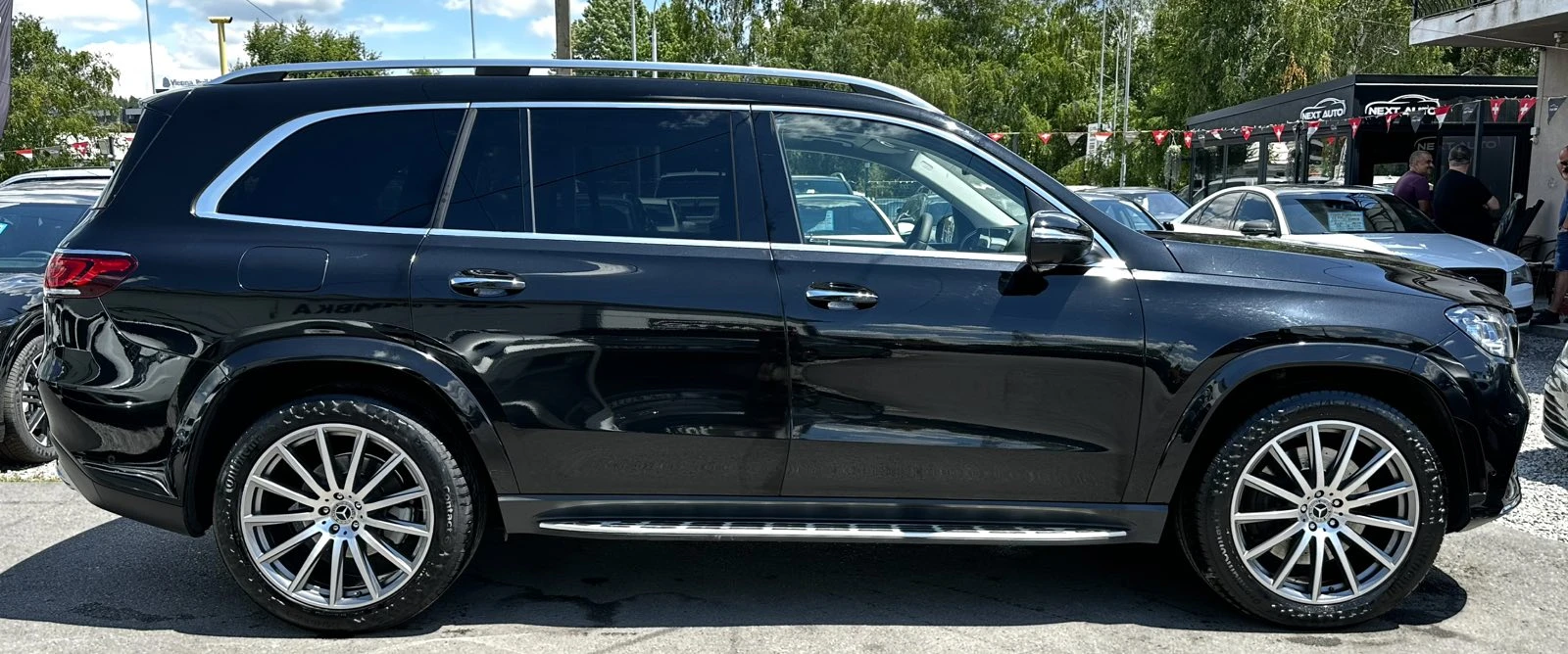 Mercedes-Benz GLS 400 D 330HP AMG LINE 6+ 1 360'CAM BURMESTER PANO, снимка 4 - Автомобили и джипове - 55222875