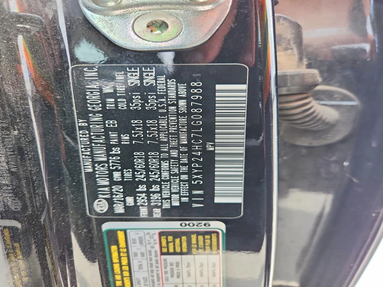 Kia Telluride 3.8l Lx, снимка 12 - Автомобили и джипове - 55371527