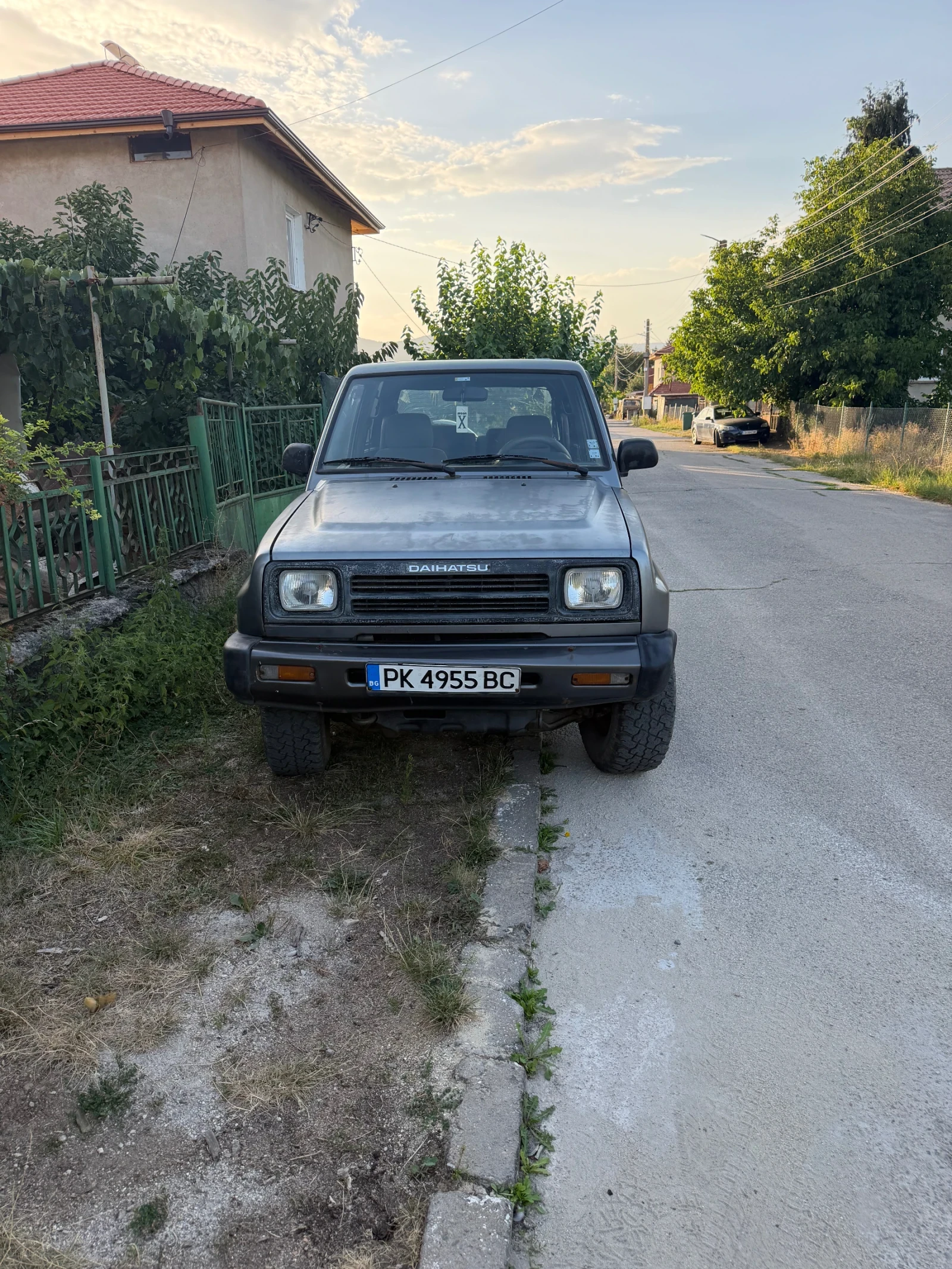 Daihatsu Feroza Газ