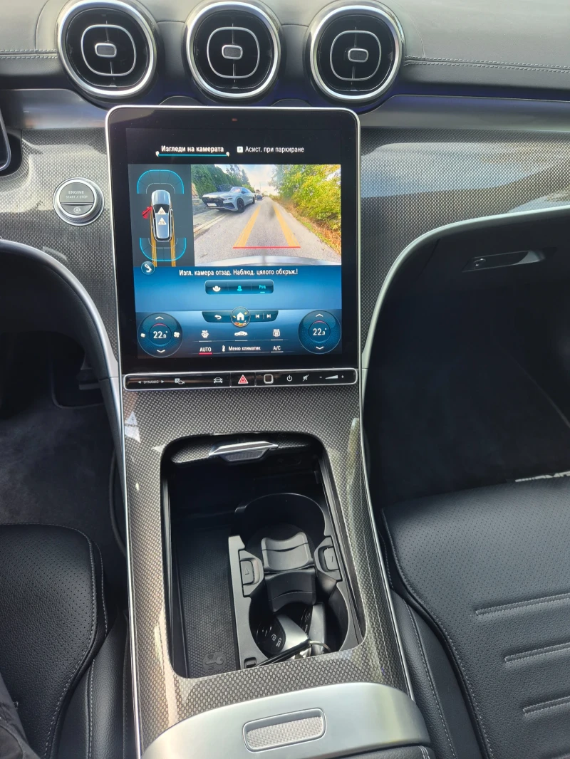 Mercedes-Benz C 220 C300D/AMG/22г, снимка 13 - Автомобили и джипове - 52252212