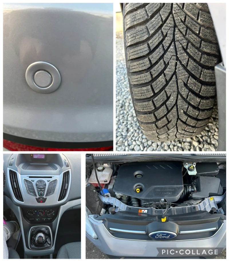 Ford C-max 1.6HDi/EURO 5/ 116 K.C./ 6 СКОРОСТИ, снимка 16 - Автомобили и джипове - 52938435